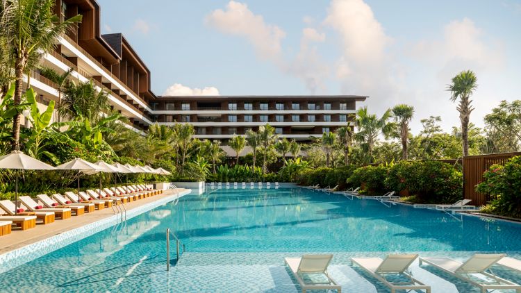 Piscine The Langham Haikou